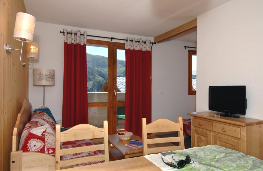 Residence Odalys Le Grand Panorama 1 Valmeinier Buitenkant foto
